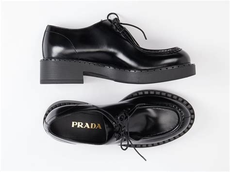 prada schnürschuhe damen|authentic Prada shoes.